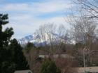 Stunning Views of Pikes Peak from almost everywhere in Garden Ranch.