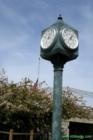 Clock at Lee Johnson Field, Peter Kirk Park