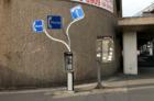 A Phone Booth in Greenpoint, Brooklyn