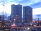 Panorama Towers 1 and 2.  April 2007