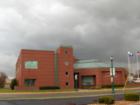 O'Fallon City Hall on a cloudy day.