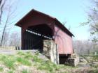 Roddy Bridge.  One of three standing covered bridges in Frederick County.  This one built in the mid 1800s is the shortest at 40 feet long..  