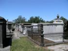Buried above the ground has been in New Orleans for hundreds of years. Brought over from Europe amny years ago. The town has grown up around them as this one in the Garden District 