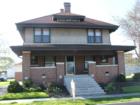 Home for sale in Fortville.  Home shows architecture of the older homes in area.