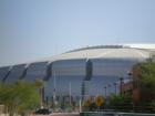 another view of the retractable roof at the Arizona Cardinals and 2008 Superbowl stadium in Glendale, AZ at Westgate.