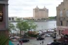 View of the River and the Westin from River Street