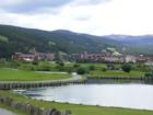 Overlooking the Copper Creek golf course to the  Copper Mountain ski slopes.