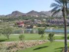Spectacular golf course, lake and mountain views abound at Lake Las Vegas in Henderson, NV.