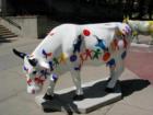 Cow fun and kid fun