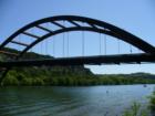 Penneybacker Bridge crossing Lake Austin on Loop 360