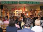 Keith Flynn reading at Malaprops Bookstore, Asheville, North Carolina