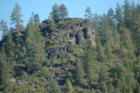 Rock Out Cropping on Paulina Peak also known as Newberry Crater