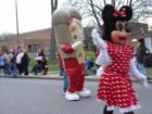 The Buentempo Pizza Guy (from Buentempo Pizza on Main Street) along w/Minnie Mouse::BranchSells.com