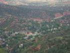Manitou Springs as seen from Barr Trail.