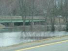 The Stillwater River Backing Up As Evidenced With Spring Run Off Along Interstate!