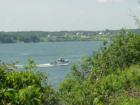 View from the campground at Orr's Island, Maine