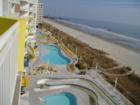 A view from one of the rooms at Baywatch Resort. 