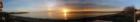 Panorama of sunset at Birch Bay