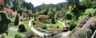 Panoramic of Butchart Gardens