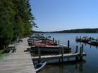 The docks at Winter Harbor