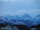 Looking west toward the Cascade Mountains from a home on Plateau Drive at Fancher Heights in East Wenatchee, WA