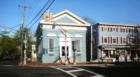 Medford - view from Union and Main - early evening in spring