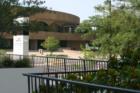 Century II is the center piece of downtown Wichita Kansas.  We have concert & plays, exhibitions, meetings, and more.  This view is from the Kiva just north of the center.  The building was erected at the beginning of Wichita's second century.