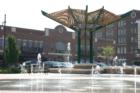 One of the newest areas in "Olde Town" is the Warren Movie theater.  Dining with movies, sports bar, more.  The theater is fronted by a "square" surrounded by shops, filled with lights - fountains - more...