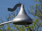 The Unique Streetlight of Hershey Part One This version is in the form of a wrapped Hershey Kiss
