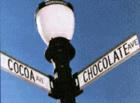 The main intersection in Hershey is the intersection of Chocolate and Cocoa