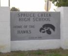 Spruce Creek High School is one of the best high schools in the county. Many students attend on a variance, to participate in the IB program.