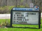 Wolverine Lake monthly calendar of events. corner of S. Commerce and Glengary Rd