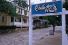 Chandler's Wharf, downtown's historic shopping and dining area.