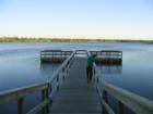 This picture was taken the first day of May. In a couple of weeks there will be fishermen dangling bobbers off this deck on Lake Nokomis in Minneapolis.