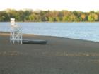 The main beach at Lake Nokomis has lifeguards and a place to rent canoes in the summer.