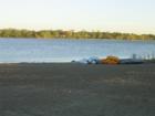 Canoe rental at the main beach at Lake Nokomis in Minneapolis.