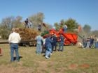 Thrashing demonstration at the 3rd annual Phillipsburg Fall Festival.