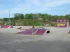 The skateboard park at Hurricane City Park.
