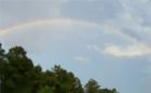 Rainbow seen from I-95 in Daytona Beach
