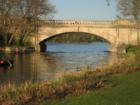 The Dean Parkway Bridge over Lake of the Isles in Minneapolis.