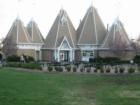 The snack bar and shelter at Lake Harriet in Minneapolis