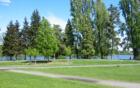 Zigzagging around Green Lake.