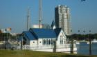 "Weddings On Water is America's first floating wedding chapel".  Located along the Pier in downtown St. Petersburg.