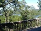 Looking over the Rail at Taneycomo Lake