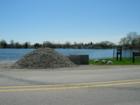 Cedar Island Lake Public Launch Ramp New concrete slabs and gravel 5/3/2007