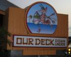 Our Deck Down Under-Great casual dining under the Port Orange bridge. Eat indoors or out.
