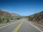 The road to Jemez Springs