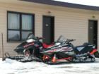 A Sled Trail / Bike Path So Sled, Bikes And Even ATV's To Be Able To Come Into Market Square Underway Now! Sledders A Big Part Of The Economy In Dead Of Winter in Northern Maine!