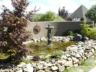 Pond at Saint Laurent Winery.