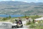 View from near the clubhouse at Bear Mountain Golf course near the town of Chelan